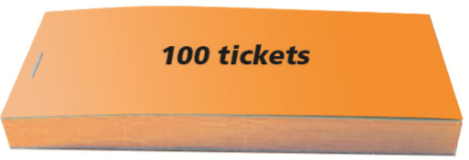 100 tickets